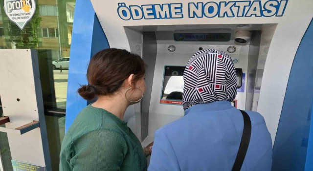 MASKİ Matik ile işlem ücreti 3 TLye düşürüldü