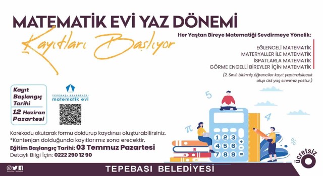 Matematik Evinde yaz dönemi kayıtları başlıyor