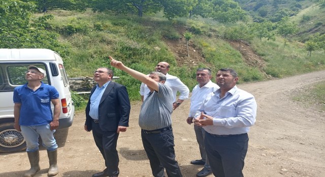 Milletvekili Karakoz, Köşkte kestane üreticileri ile buluştu