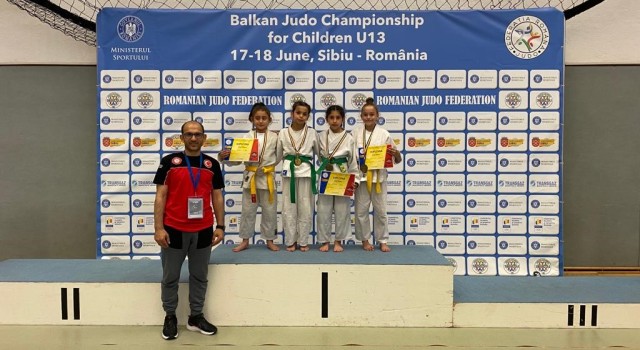 Milli judocular Balkan şampiyonasından madalyayla döndüler