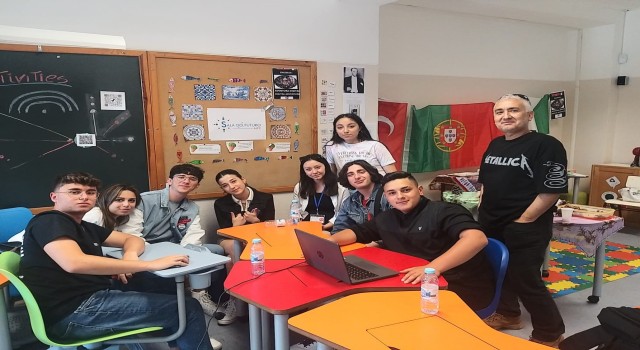 MTAL öğrencileri, Erasmus Projesi için Portekize gitti