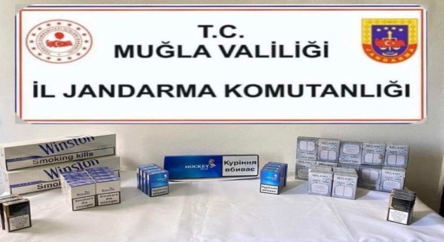 Muğlada kaçak sigara operasyonu