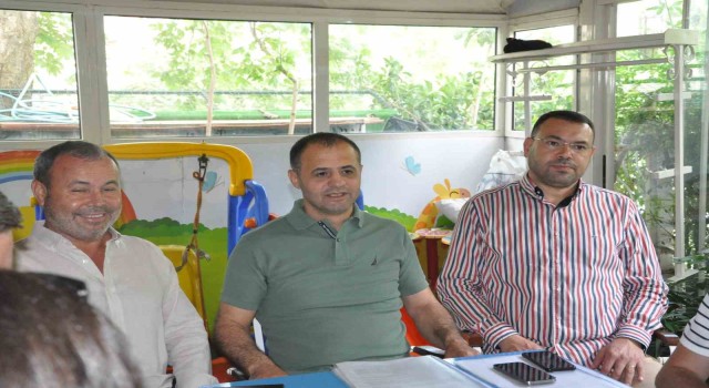 Muğlasporda yeni yönetim basın mensupları ile bir araya geldi
