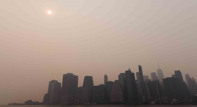 New Yorkta hava kalitesi tehlikeli seviyeye ulaştı