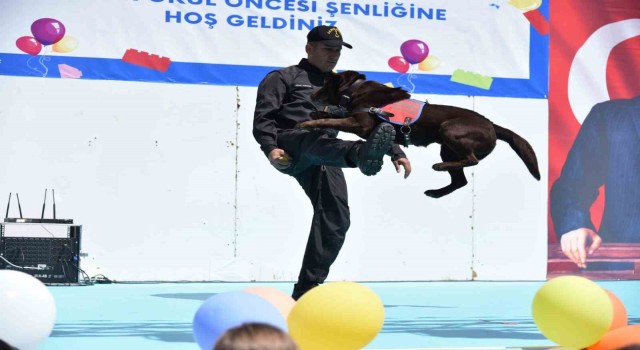 Okul Öncesi Şenliğine yaklaşık 500 öğrenci katıldı