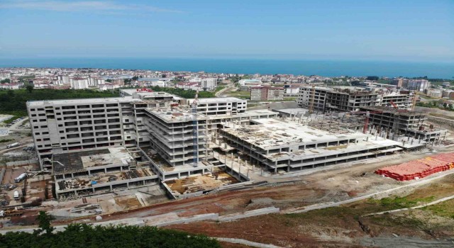 Ordu Şehir Hastanesi yüzde 95 tamamlandı