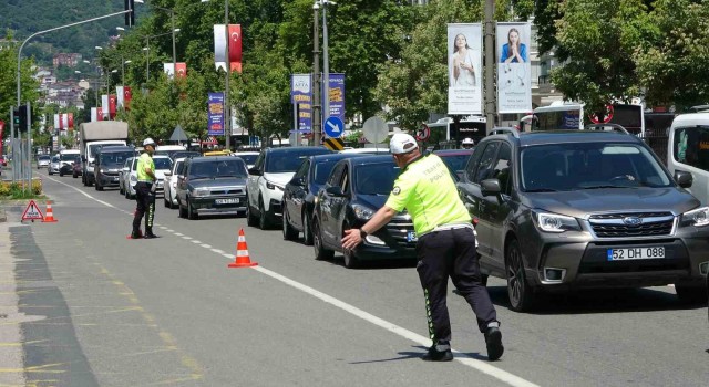 Orduda bayram tatiline çıkanlara ‘Bu Yolda Sana Çok Güveniyoruz denetimi