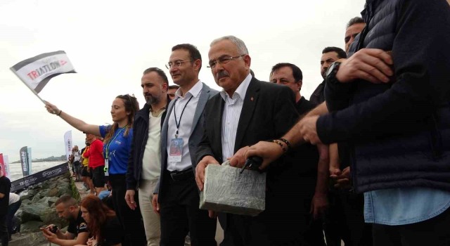 Orduda triatlon yarışları başladı