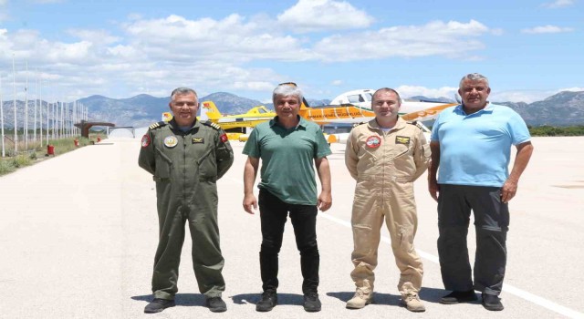 Orman yangınlarına ilk müdahale Air Tractor tipi uçaklarla 10 dakikaya düşecek