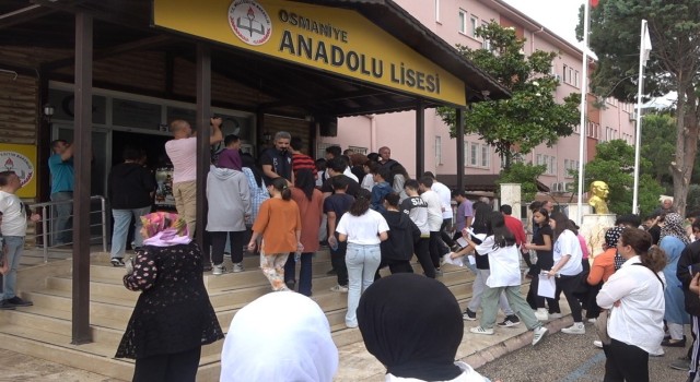 Osmaniyede öğrencilerin LGS heyecanı