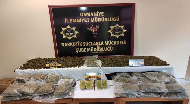 Osmaniye'de Uyuşturucu Satıcılarına Operasyon Düzenlendi