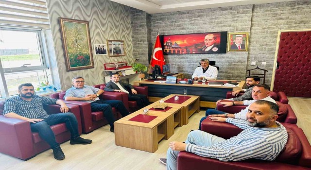 Öz Sağlık İş Sendikası Diyarbakır Şube Başkanı Aküzümden Bismile ziyaret