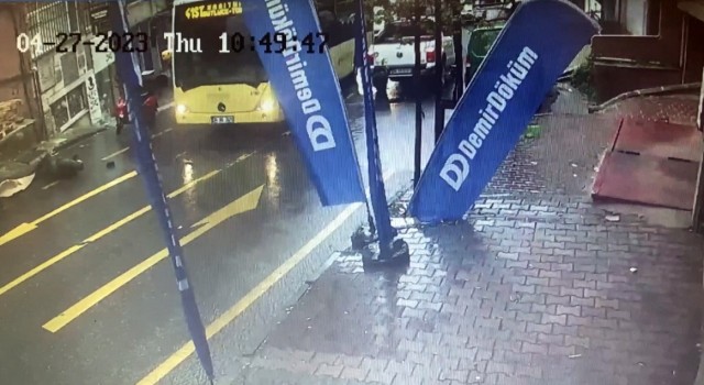 (Özel) Kağıthanede forklift kazası kamerada