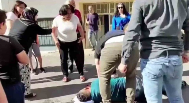 Pendikte sokak ortasında bıçaklı cinayet kamerada