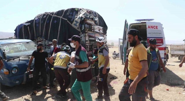 Rusya, Suriyede sebze pazarını hedef aldı: 9 ölü