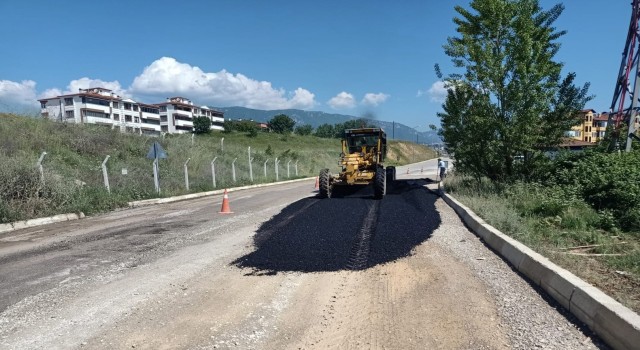 Safranboluda asfalt çalışması başlatıldı