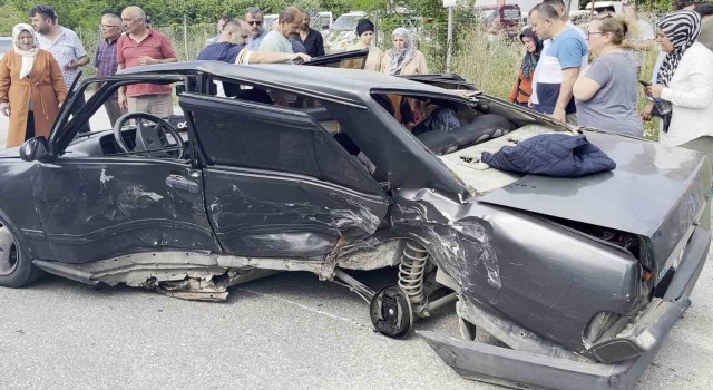 Samsunda kaza: 3 yaralı