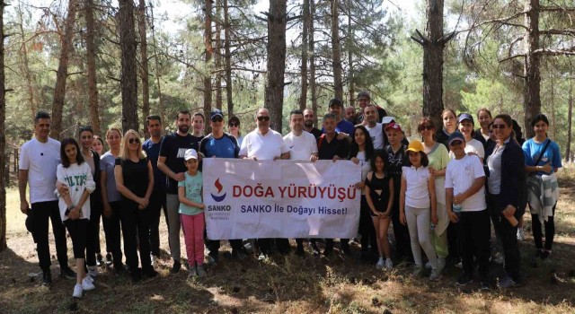 SANKO Üniversitesi Hastanesinden doğa yürüyüş etkinliği