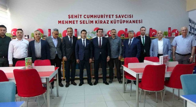 Şehit savcı Mehmet Selim Kirazın adı Siirtte kurulan kütüphanede yaşayacak