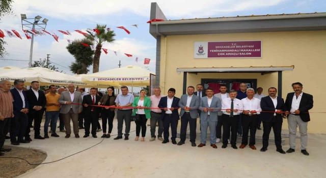 Şehzadeler Belediyesi Yeniharmandalı projesini hizmete açtı