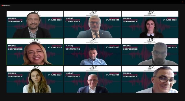 Sigorta Tatbikatçıları Derneği Maraş Depremi Konferansı gerçekleştirdi