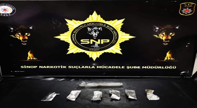 Sinopta uyuşturucu ele geçirildi