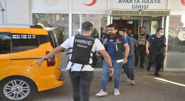 Şırnak merkezli 3 ilde uyuşturucu operasyonu: 65 gözaltı