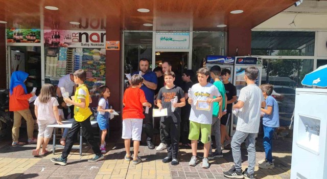 Takdir alanlara kebap ikramı