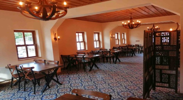 Tarihi otel ve tarihi otel ve yöresel kahvaltı salonu Kurban Bayramında hizmete açıyor
