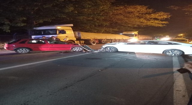 Tekirdağda trafik kazası: 3 yaralı