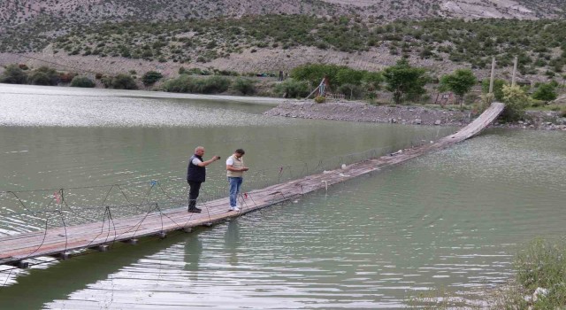 Tortum Gölünde su seviyesi dokuz metre yükseldi