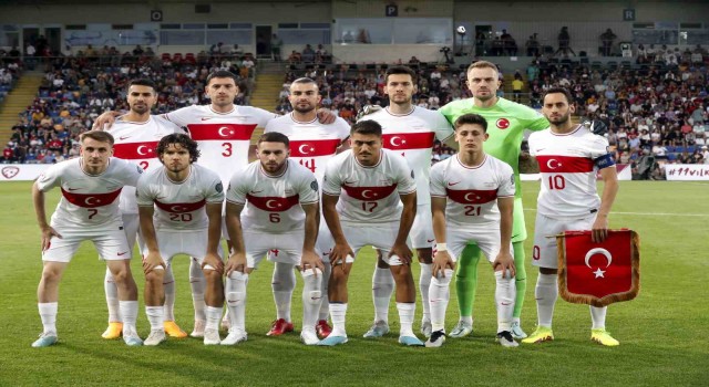 UEFA 2024 Avrupa Şampiyonası Elemeleri: Letonya: 0 - Türkiye: 1 (İlk yarı)