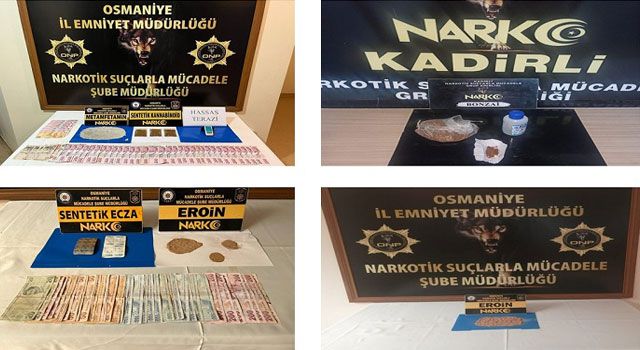 Uyuşturucu operasyonlarında 26 kişi gözaltına alındı
