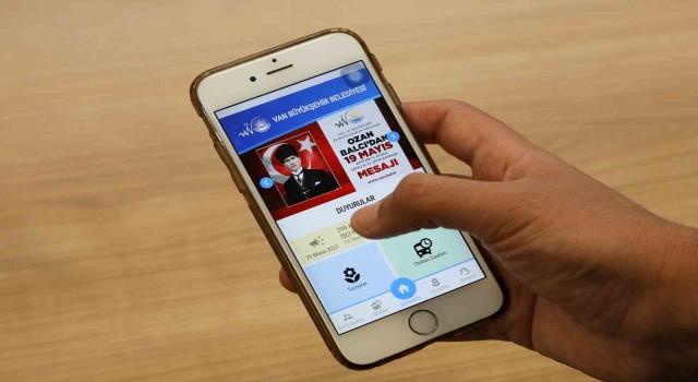 Van Büyükşehir Belediyesinden mobil kolaylık