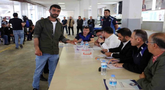 Yenimahallede kurban çadır yerleri kura ile belirlendi