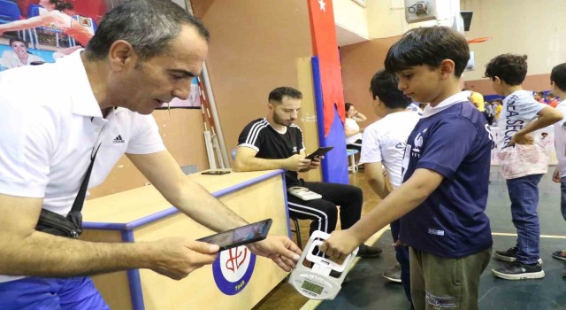 Yetenek avcıları, Aydında geleceğin sporcularını belirledi