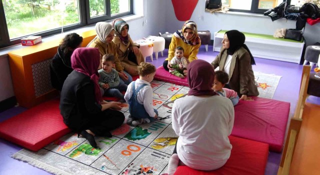 Yozgatta Bebek ve Çocuk Kütüphanesi ile çocuk ve ebeveyn arasındaki bağ güçleniyor