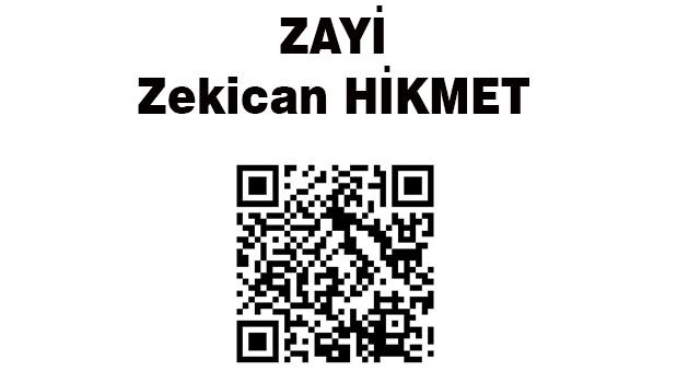 Zayi: Zekican HİKMET