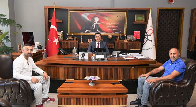 15 Temmuz Gazileri, Rektör Uzun’u ziyaret etti