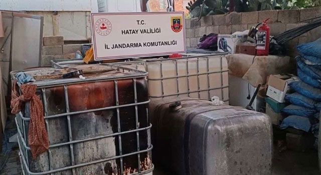 2 bin litre kaçak akaryakıt ele geçirildi