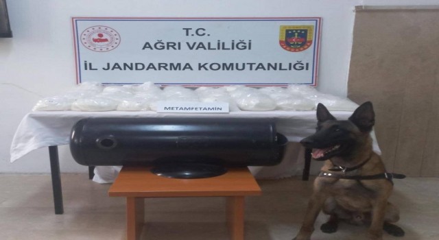 Ağrıda 32 kilo metanfetamin ele geçildi