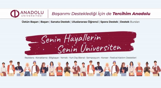 Anadolu Üniversitesinden öğrencilere 15 bin TL burs