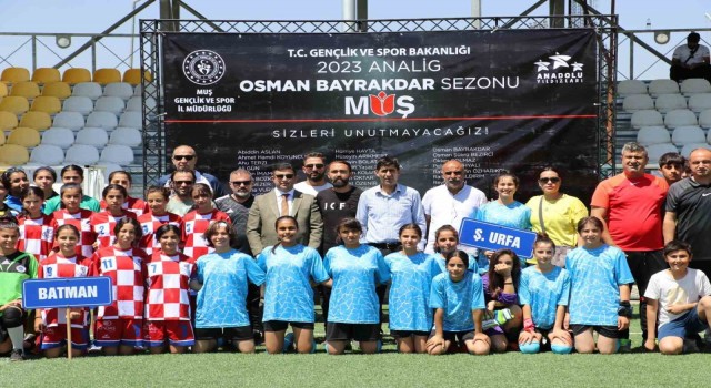 Anadolu Yıldızlar Ligi, futbol yarı final müsabakaları Muşta yapıldı