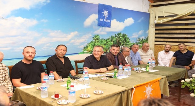 Başkan Işıksu: “Biz sadece seçim zamanı değil, her an hemşehrilerimizle beraberiz”