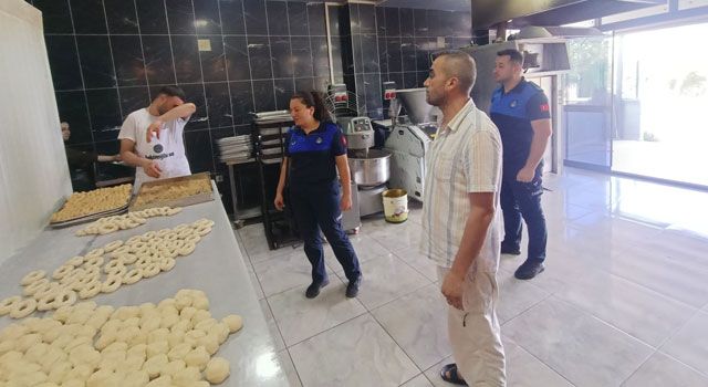 Belediye ekipleri, unlu mamul imalathanelerini denetledi