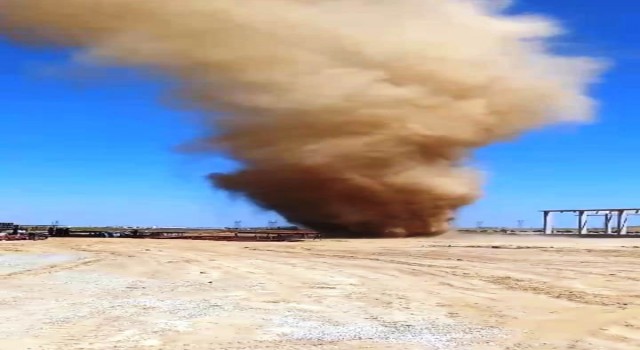 Bitlisteki devasa hortum böyle görüntülendi