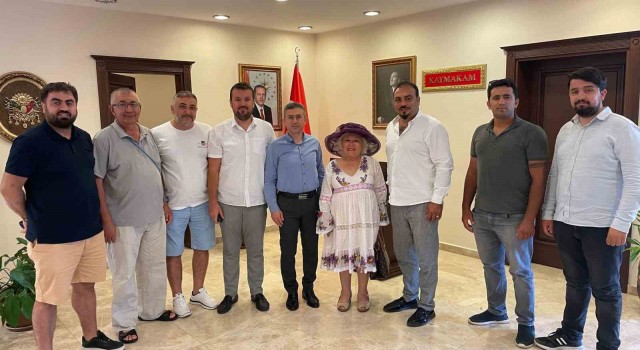 Bodrum Gazeteciler Cemiyetinden Bodrum protokolüne ziyaret