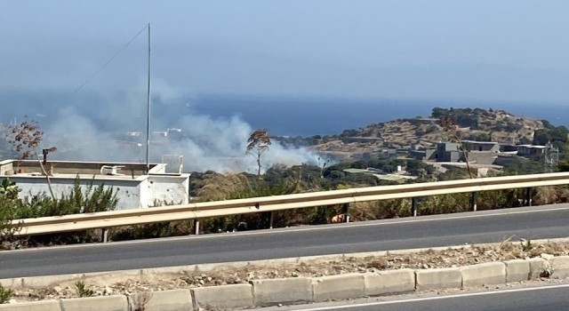 Bodrumda 2 ayrı noktada yangın