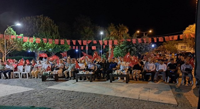 Bozyazıda 15 Temmuz şehitleri anıldı