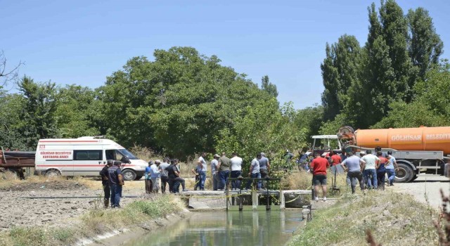 Burdurda kaybolan 7 yaşındaki çocuğu aramak için su kanalında çalışma başlatıldı